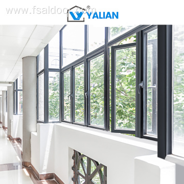 Customizable Aluminum American Style Swing Casement Windows